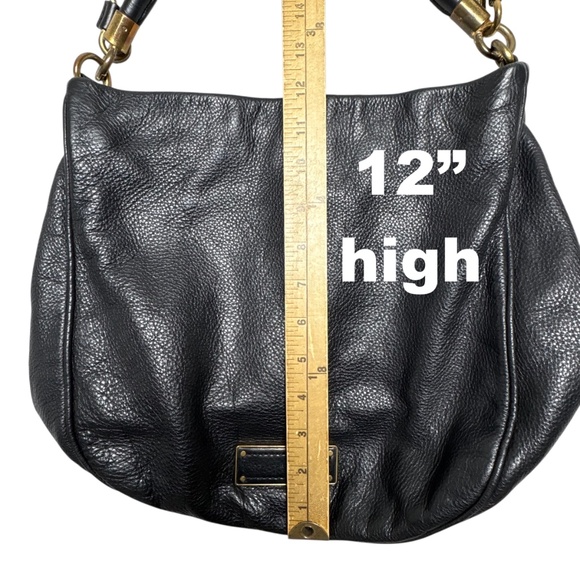 bag MARC JACOBS Too Hot To Handle black leather handle & cross body large - Picture 9 of 14